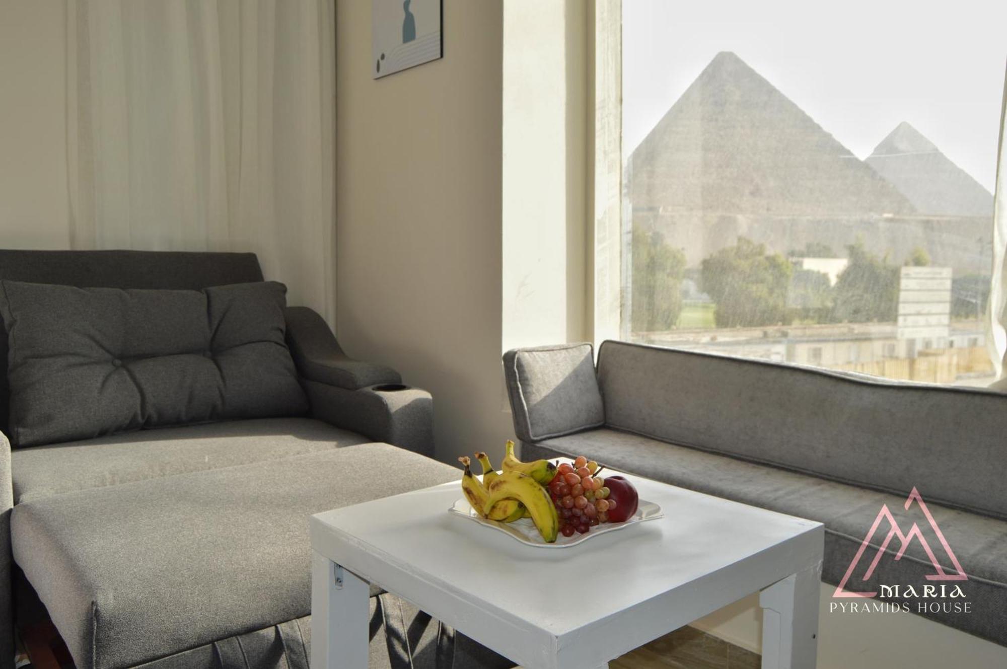 Maria Pyramids House Kafret el-Gabal Exterior foto