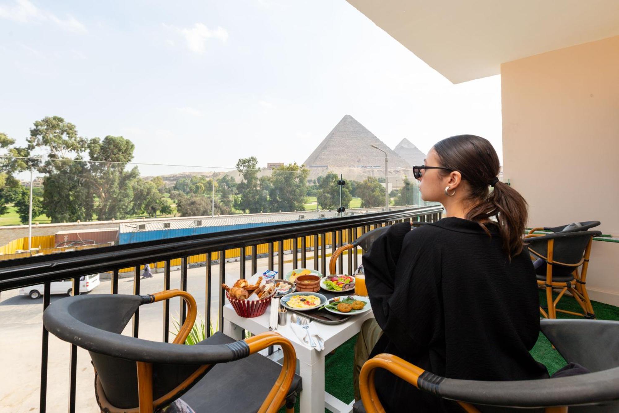 Maria Pyramids House Kafret el-Gabal Exterior foto