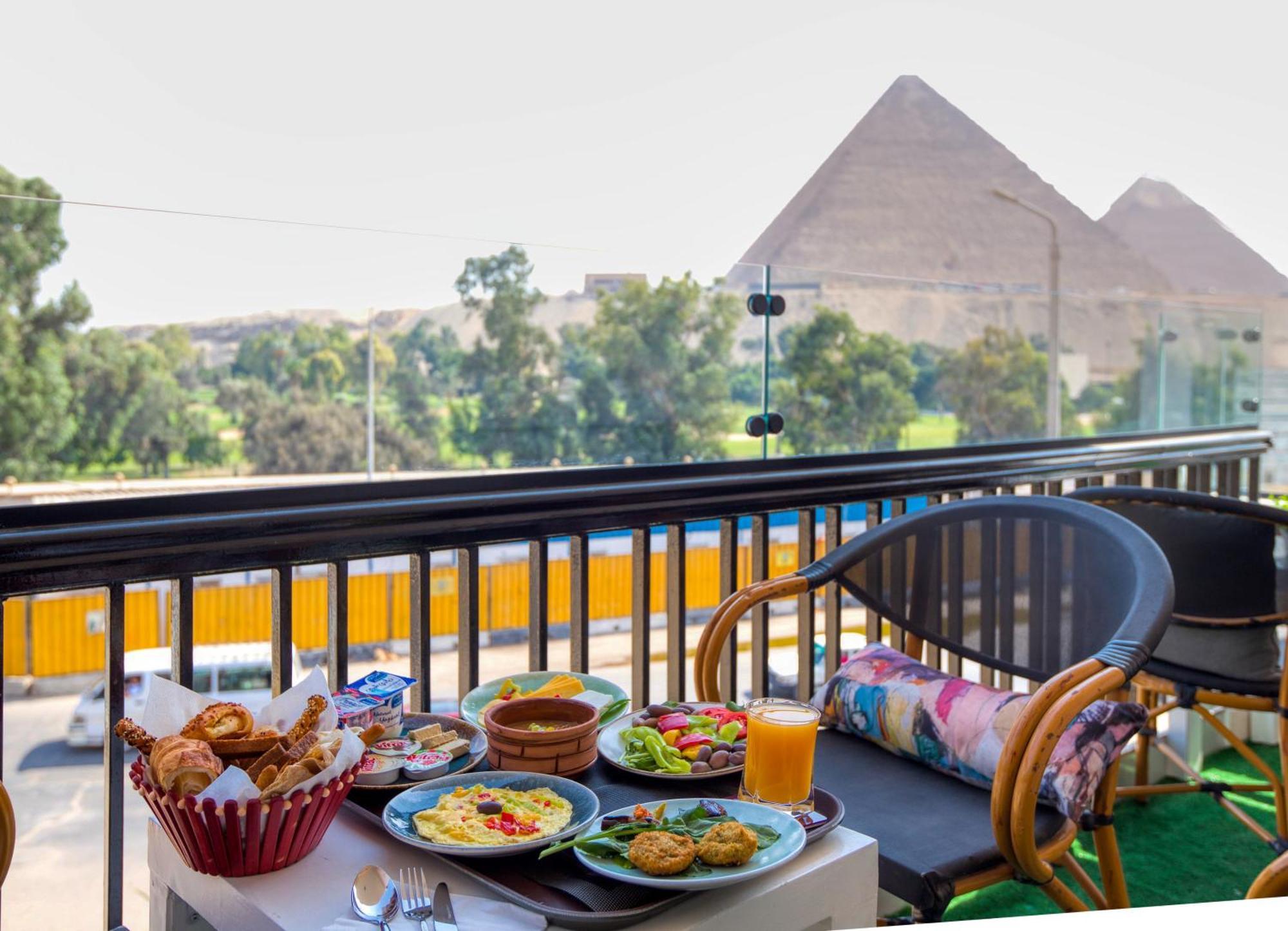 Maria Pyramids House Kafret el-Gabal Exterior foto