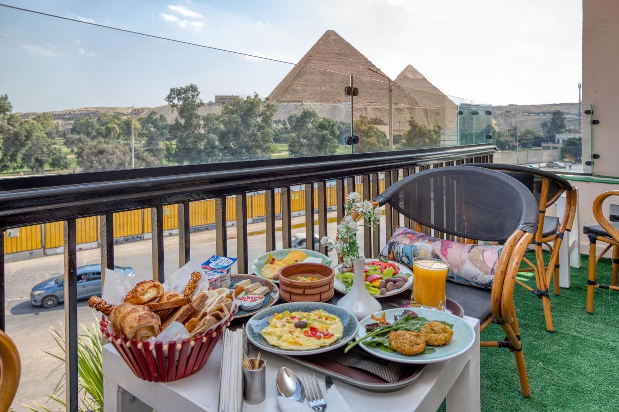 Maria Pyramids House Kafret el-Gabal Exterior foto