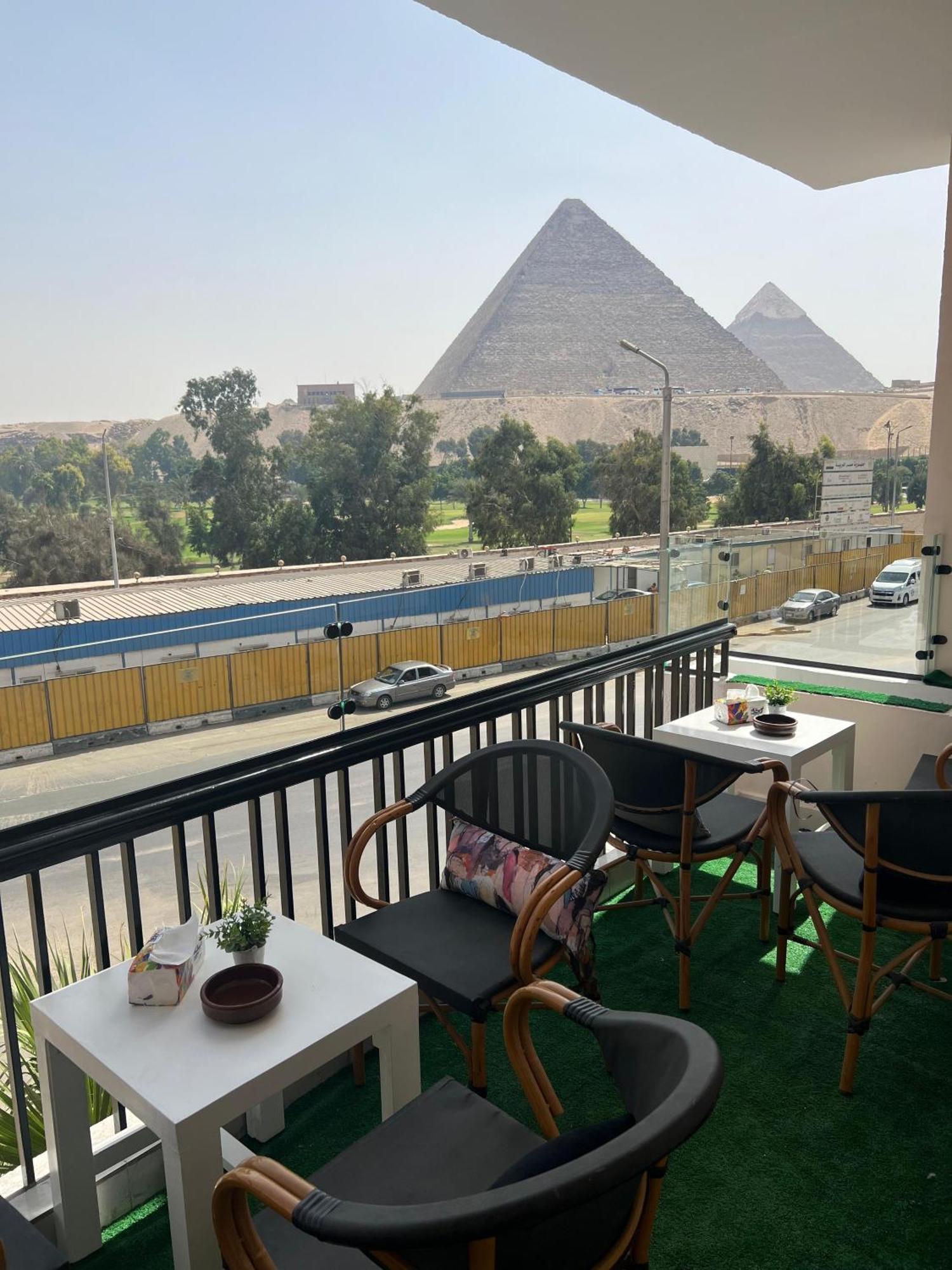 Maria Pyramids House Kafret el-Gabal Exterior foto